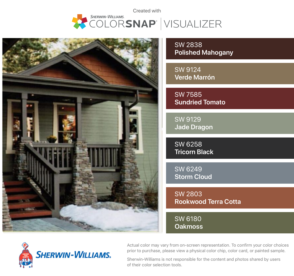 exterior house color combinations visualizer